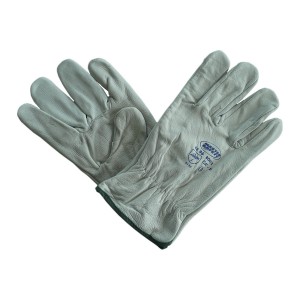 LUVA T/CHEFE PELE CINZA 1030/M *